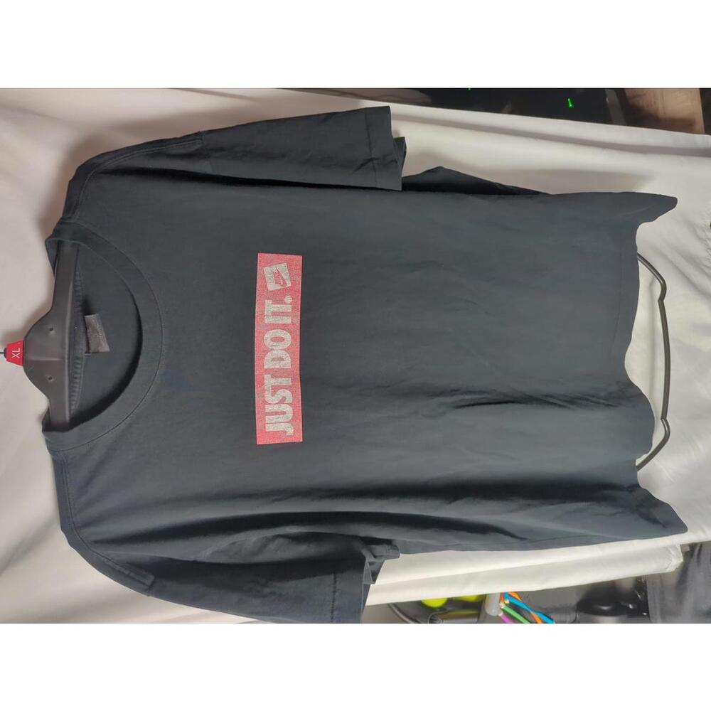 Nike Jordan Men's Black 'Just Do It' T-Shirt Size Large